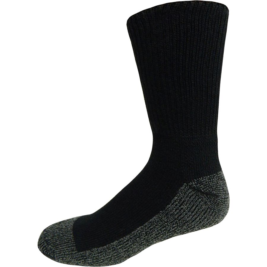 2-Pk Half Cushion Work Crew Socks