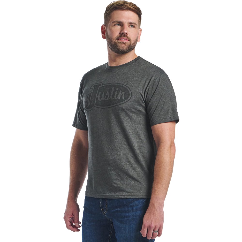Justin Men's Logo Tee