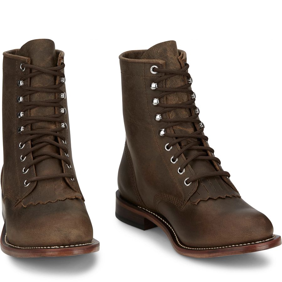 Drennan 7" Lace-Up Roper