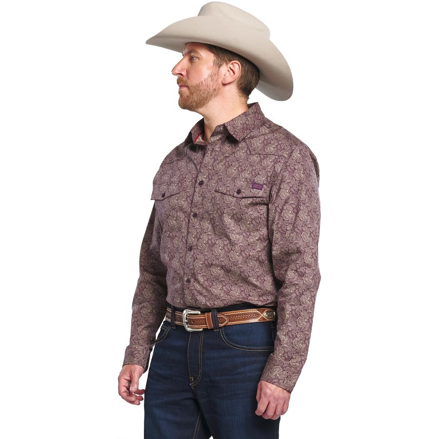 Long Sleeve Snap Front Shirt